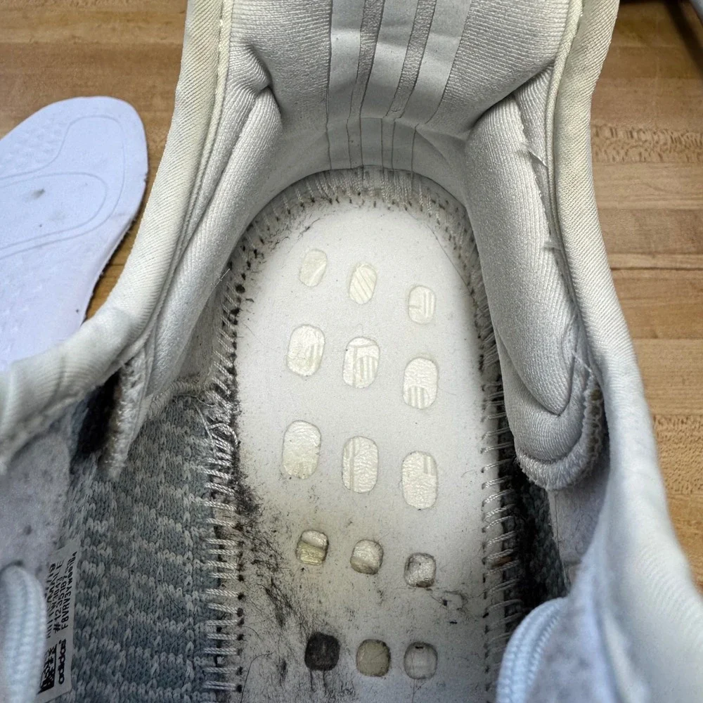 Adidas Yeezy Boost 350 V2 Cloud White Non-Reflective FW3043 Mens 11.5 Blue Grey